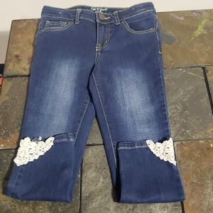 Cat and Jack Girl's Super Skinny ankle jeans